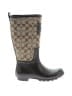 Coach Brown Rain Boots Size 7 - photo 1
