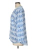 41Hawthorn 100% Polyester Blue 3/4 Sleeve Blouse Size L - photo 5