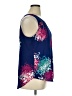 Van Heusen 100% Polyester Blue Sleeveless Blouse Size XL - photo 4