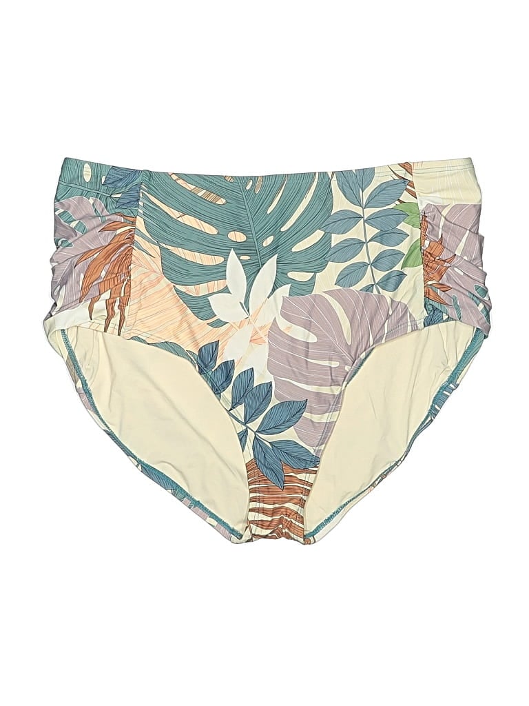Pre-owned Jantzen Swimsuit Bottoms In Ivory