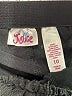 Justice 100% Polyester Stars Black Skort Size 10 - photo 3