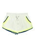 Love 100% Recycled Polyester Color Block Yellow Athletic Shorts Size M - photo 1