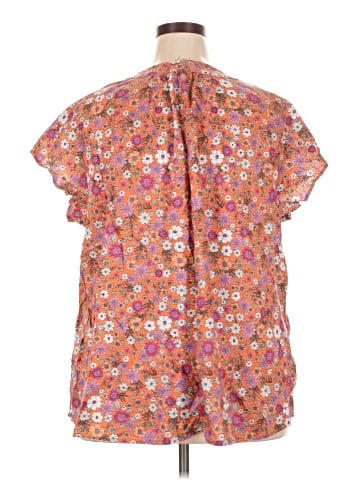 St. John's Bay Short Sleeve Blouse (view 2)