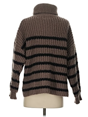 Line & Dot Turtleneck Sweater (view 2)