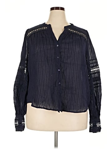 L'Agence Long Sleeve Blouse (view 1)