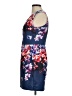 ASOS Floral Blue Cocktail Dress Size 6 - photo 5
