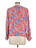 Ruby Rd. 100% Rayon Paisley Pink Long Sleeve Blouse Size Lg Petite - photo 2