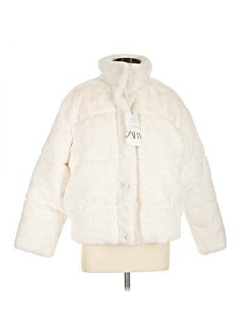 Zara Faux Fur Jacket (view 1)