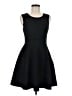 Francesca's Solid Black Cocktail Dress Size M - photo 1