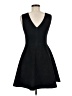 Francesca's Solid Black Cocktail Dress Size M - photo 2