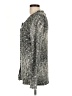 BCBGMAXAZRIA Tweed White Silver Cardigan Size L - photo 5