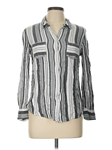 Merona Long Sleeve Button-Down Shirt (view 1)