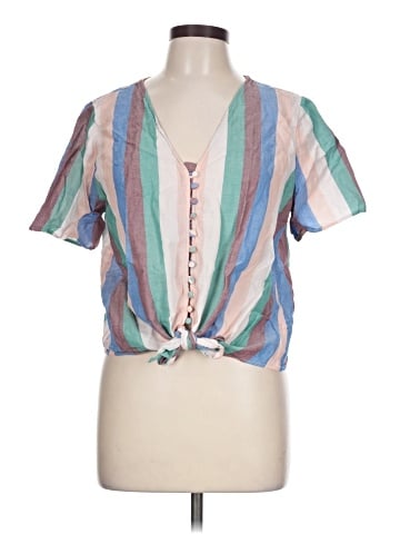 Madewell Short Sleeve Blouse (view 1)