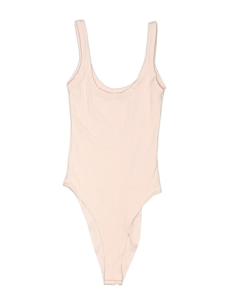 Pre-owned Zara Bodysuit In Tan