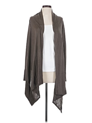 BCBGMAXAZRIA Silk Cardigan (view 1)