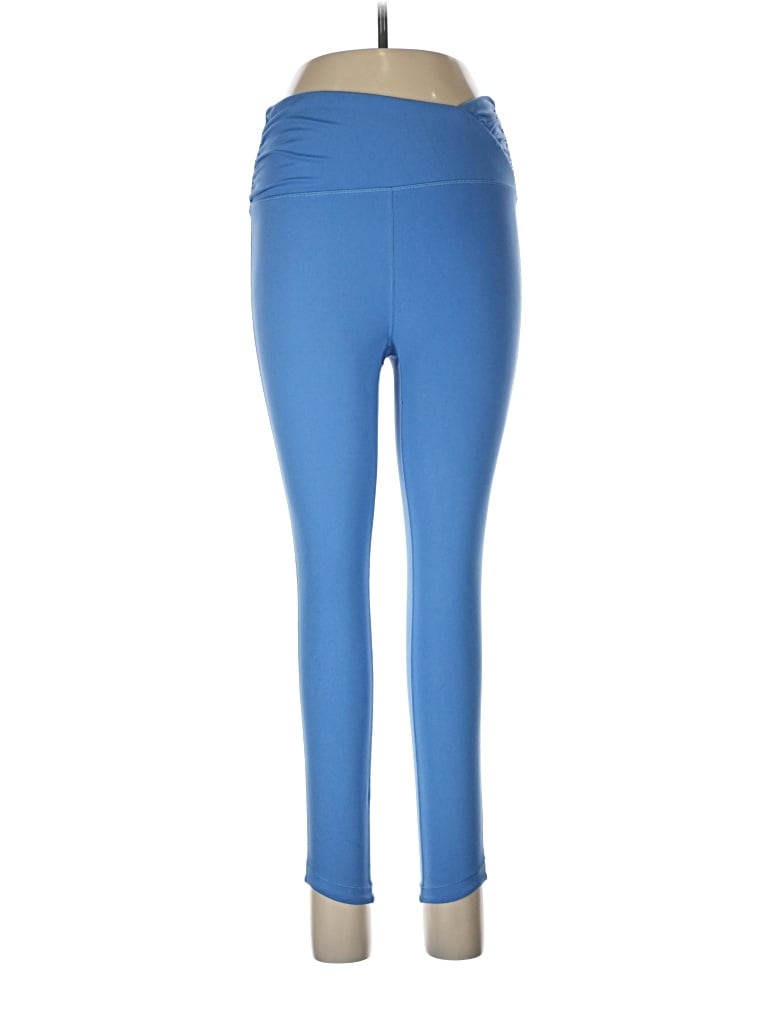 Pre-owned Yogalicious Active Pants In Blue