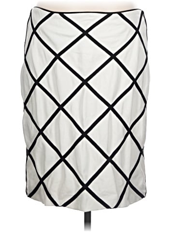 White House Black Market Faux Leather Skirt (view 1)