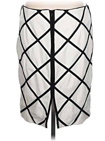 White House Black Market Faux Leather Skirt (view 2)