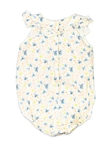 Marie Chantal Short Sleeve Onesie (view 2)