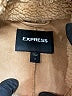 Express 100% Polyester Brown Tan Coat Size S - photo 6