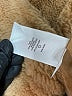 Express 100% Polyester Brown Tan Coat Size S - photo 7