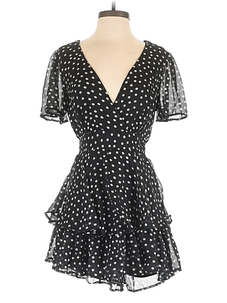 Pre-owned Blush Cocktail Dress In Black
