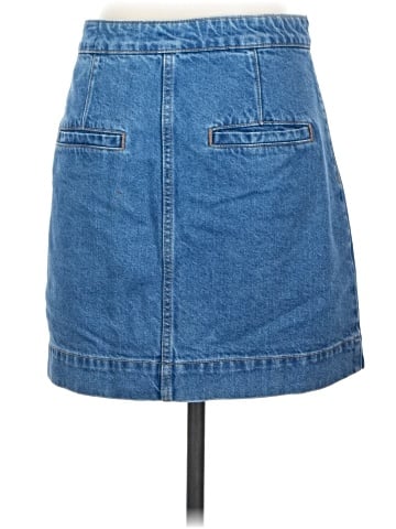 We the Free Denim Skirt (view 2)