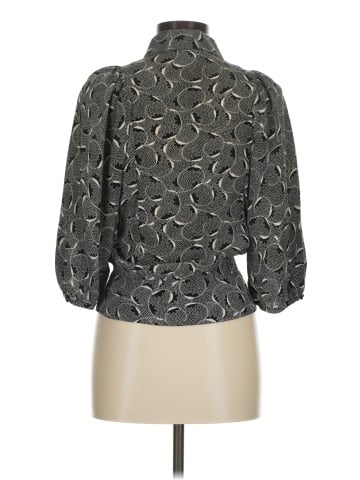 Maple 3/4 Sleeve Silk Top (view 2)