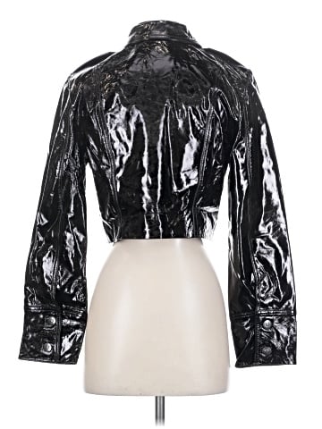 Lita By Ciara Leather Jacket (view 2)