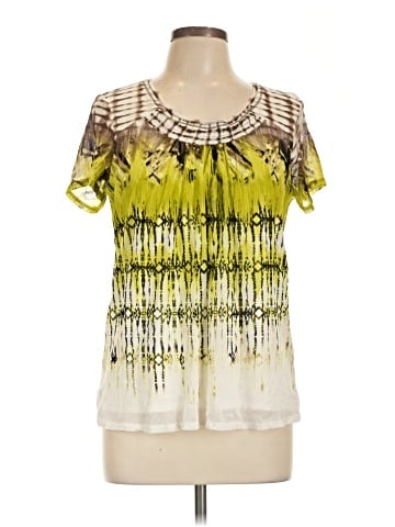 Christopher & Banks Short Sleeve Blouse (view 1)