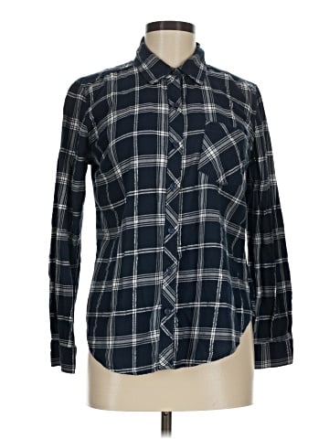 Faded Glory Long Sleeve Button-Down Shirt (view 1)