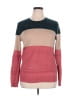 Market and Spruce Color Block Red Pullover Sweater Size XL - photo 1