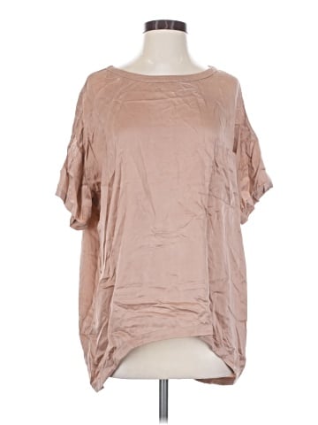 Lunya Short Sleeve Silk Top (view 1)