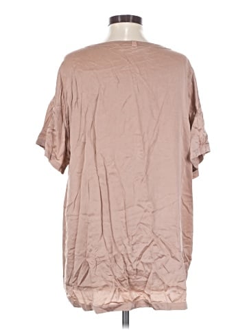 Lunya Short Sleeve Silk Top (view 2)