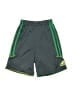 Adidas 100% Polyester Solid Green Athletic Shorts Size 7 - photo 1