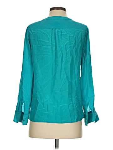 Banana Republic Long Sleeve Silk Top (view 2)