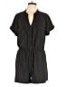 Daytrip Solid Black Romper Size L - photo 1