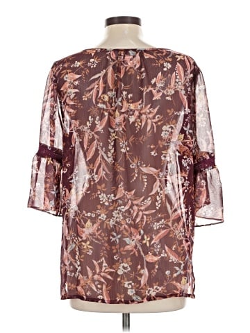 Lauren Conrad 3/4 Sleeve Blouse (view 2)