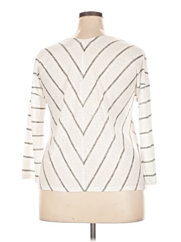 Bobeau 3/4 Sleeve T-Shirt (view 2)
