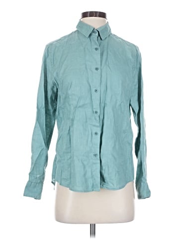 Uniqlo Long Sleeve Button-Down Shirt (view 1)