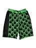 Minecraft 100% Polyester Argyle Green Athletic Shorts Size 14 - 16 - photo 1