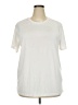 32 Degrees Solid Ivory Short Sleeve T-Shirt Size XXL - photo 1