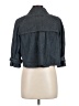Theory 100% Cotton Blue Jacket Size L - photo 2
