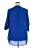 Torrid 100% Polyester Blue 3/4 Sleeve Blouse Size 2X Plus (2) - photo 2