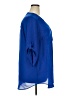 Torrid 100% Polyester Blue 3/4 Sleeve Blouse Size 2X Plus (2) - photo 4