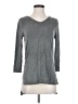 Dantelle Gray 3/4 Sleeve Top Size S - photo 1