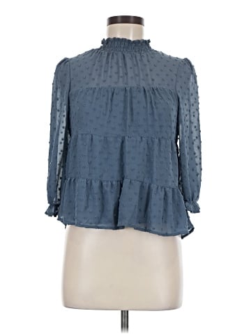 Monteau 3/4 Sleeve Blouse (view 1)