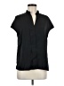 MOTF Black Short Sleeve Blouse Size M - photo 1