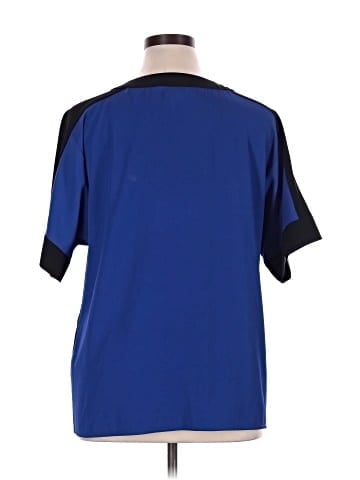 DKNY Short Sleeve Blouse (view 2)