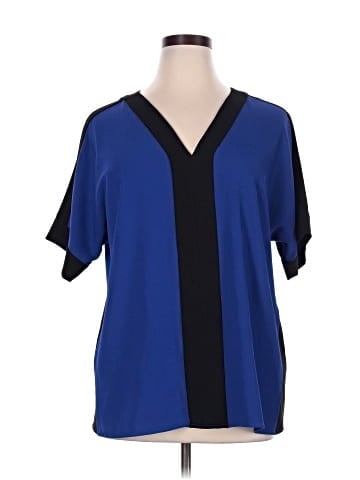 DKNY Short Sleeve Blouse (view 1)